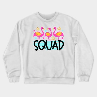 Flamingo Squad Crewneck Sweatshirt